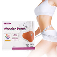 Patch Minceur MYMI Wonder Patch Coréen réduire la graisse du ventre perdre du poids autocollant de combustion des graisses 5 patch/boîte