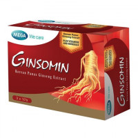 Ginsomin capsule ginseng root with vitamins and 20 types of minerals