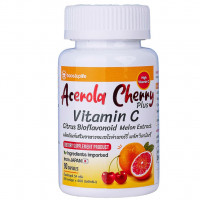 Vitamine C Acérola Cerise avec Bioflavonoïde d'Agrumes