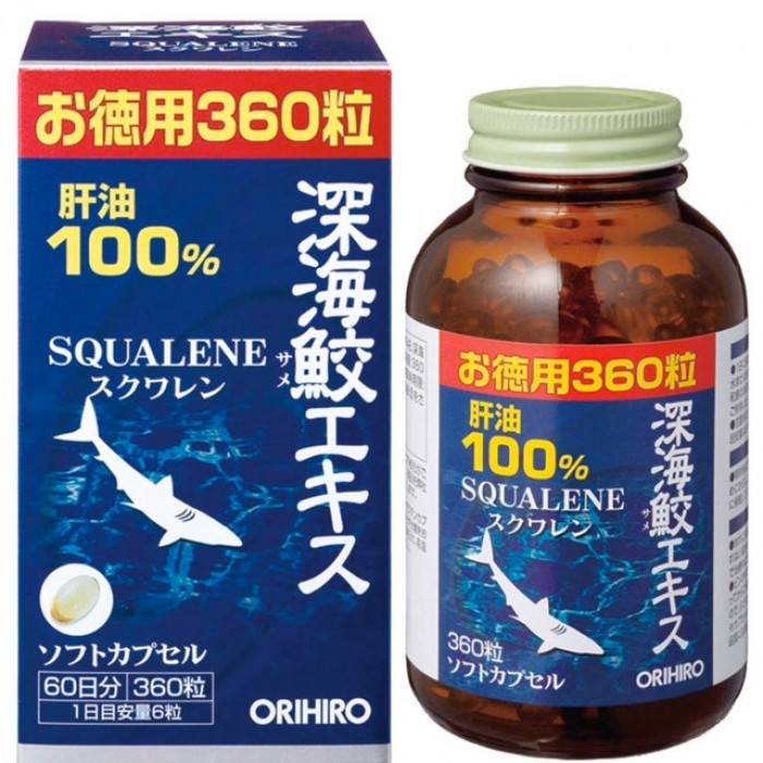 Pure Squalène Requin 360 gélules Japon