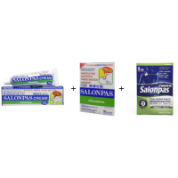 Japanese Salonpas Cream and Patch Pack