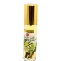 Thai Bergamot Medicinal Herbal Oil with Ball Tip Applicator 8CL