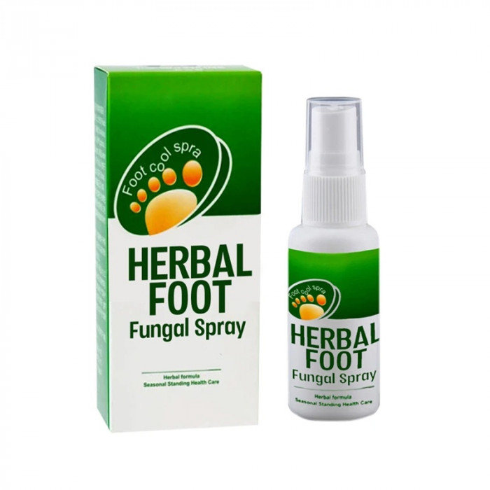 Herbal Athlete's Foot Antifungal Spray Antibacterial Deodorant Onychomycosis Paronychia Fungi