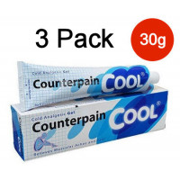 Pack of 3 Taisho Counterpain COOL 30g - Squibb / Taisho