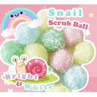 Sugar and snail slime scrub