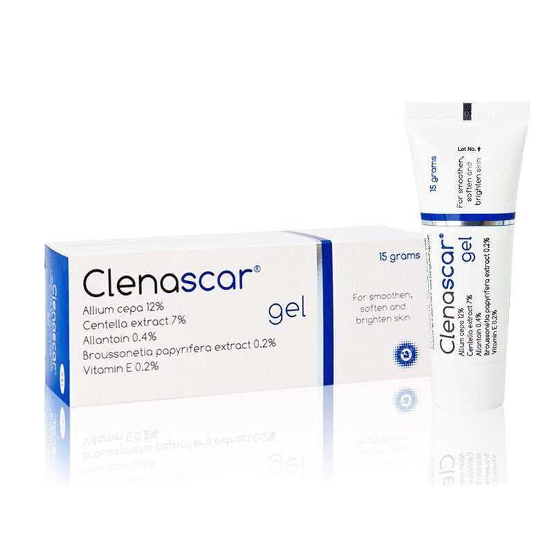 Clenascar Gel 7 / 15g Reduce dark spots, redness, acne scars and raised marks (7/15 grams)