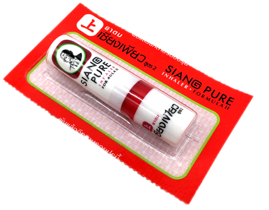 Siang Pure Inhalateur - Décongestionnant Nasal Naturel - Paquet de 6